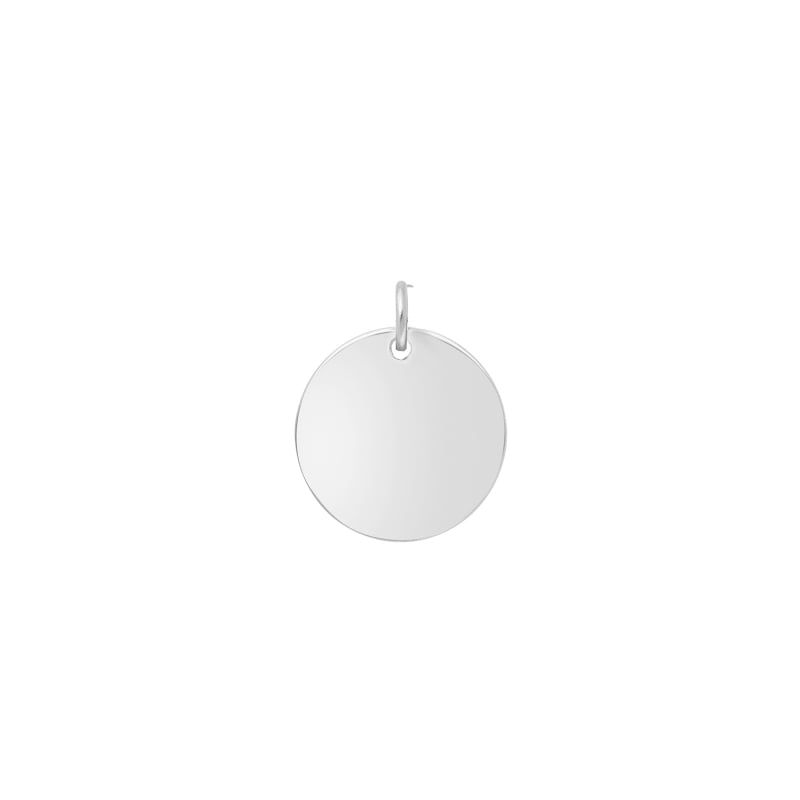 Packshot d'une médaille 15 mm en Argent