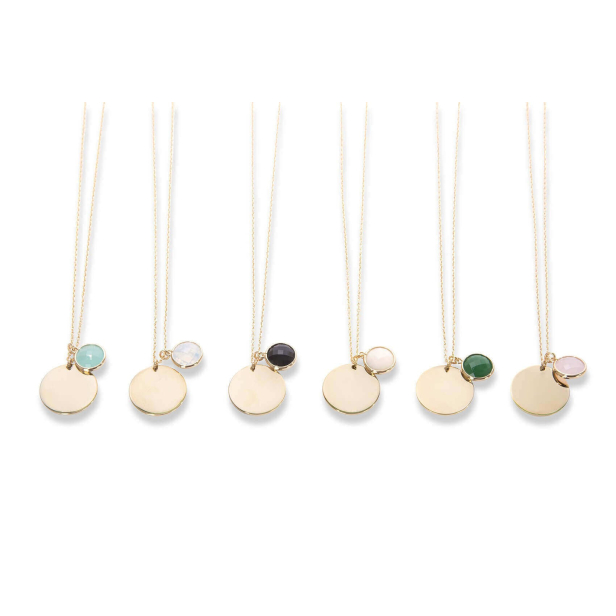 Ensemble des couleurs de pierres disponibles