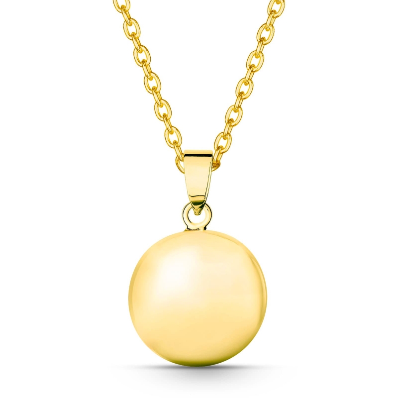 Bola de grossesse or jaune