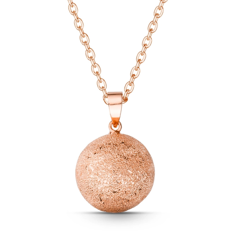 Bola de grossesse sablé or rose