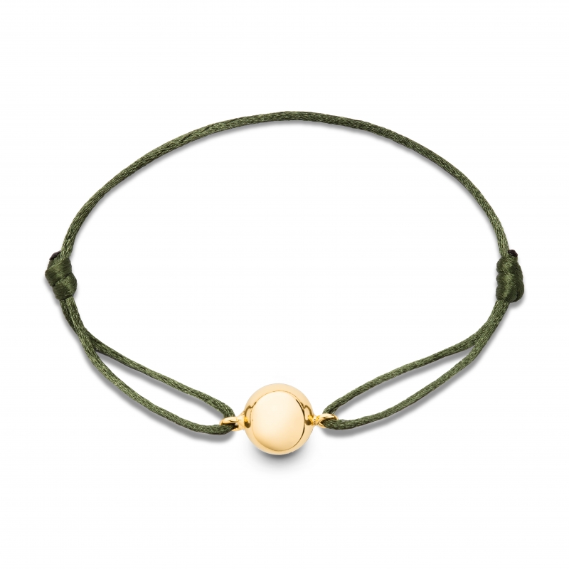 Bracelet bola or jaune