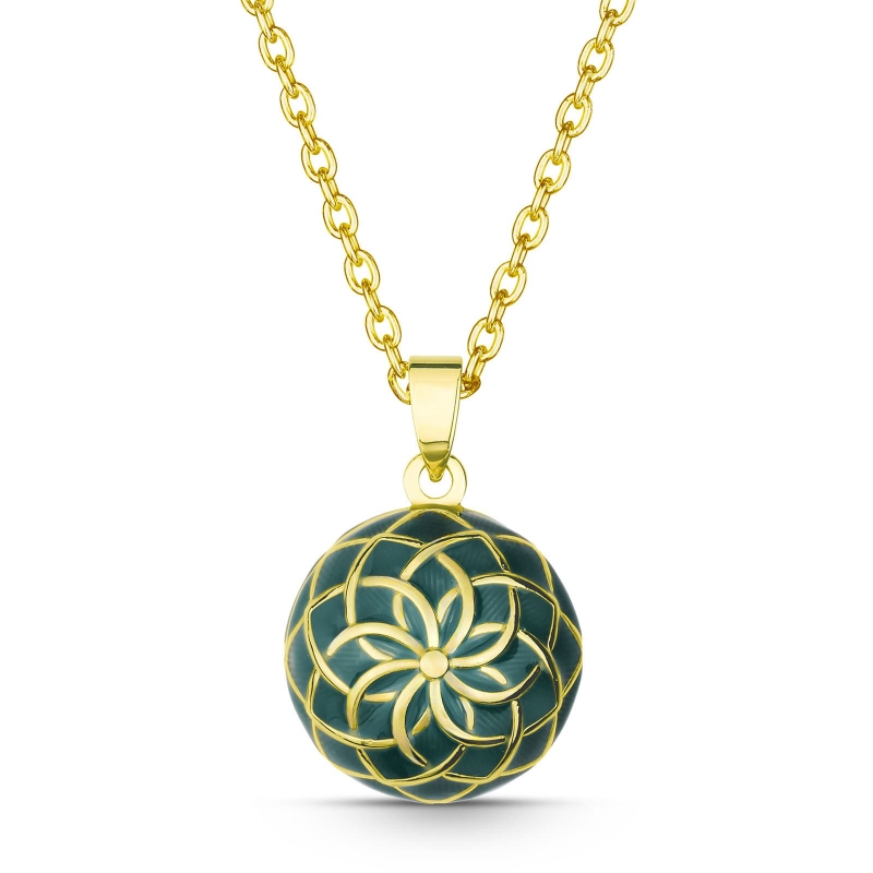 Bola de grossesse bohème vert d'eau