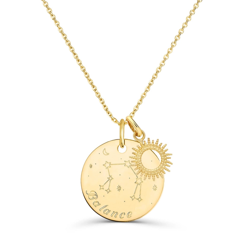 Collier personnalisé constellation du zodiaque.